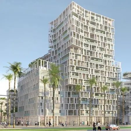 New Building- Neuf Lumineux Vue Mer, Tramway L3 Au Pied De Immeuble à 10 à 15 Mns D'aéroport, Centre Ville&promenade Apartamento Niza